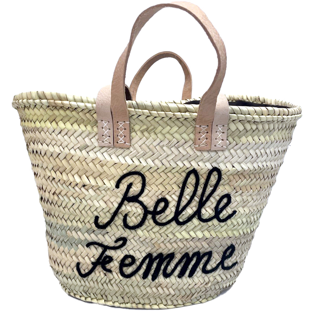 Moroccan Tribe presents the belle femme  beach bag a stylish and functional accessory to complement your Moroccan rugs.