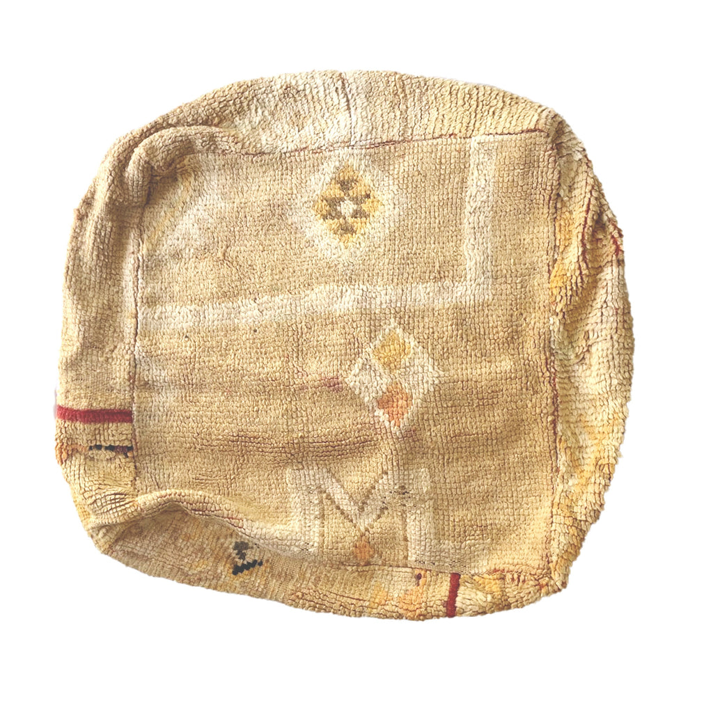 sustainable recycled vintage moroccan floor cushion, comfy pouf, cosy dog bed, luxurious cat bed