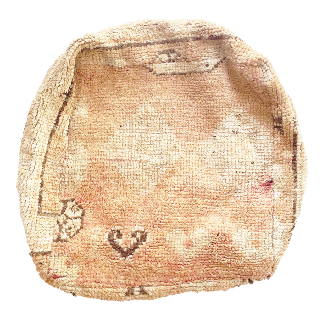 sustainable recycled vintage Moroccan floor cushion, comfy pouf, cosy dog bed, luxurious cat bed