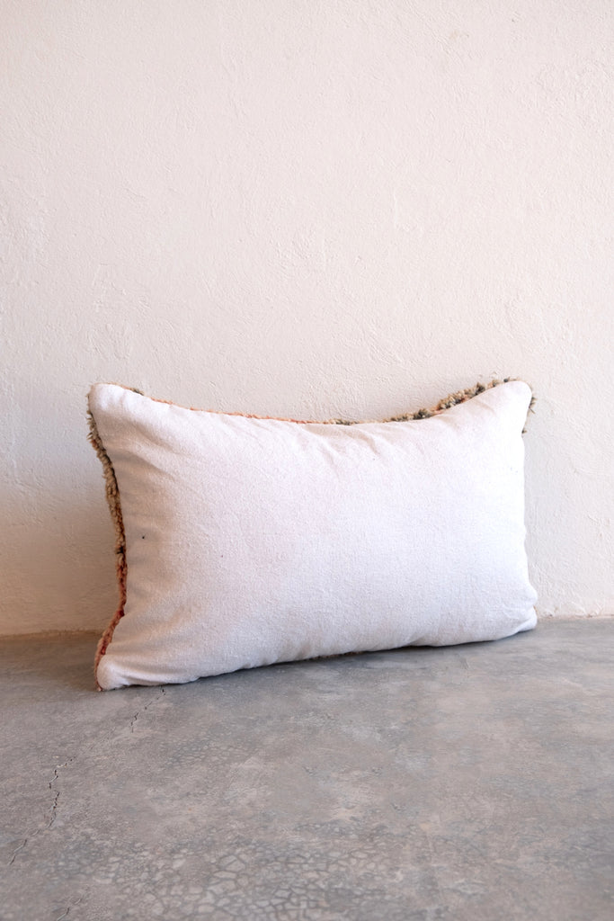 Vintage Moroccan boujaad cushion with unique designs, adding a touch of Morocco to your decor.