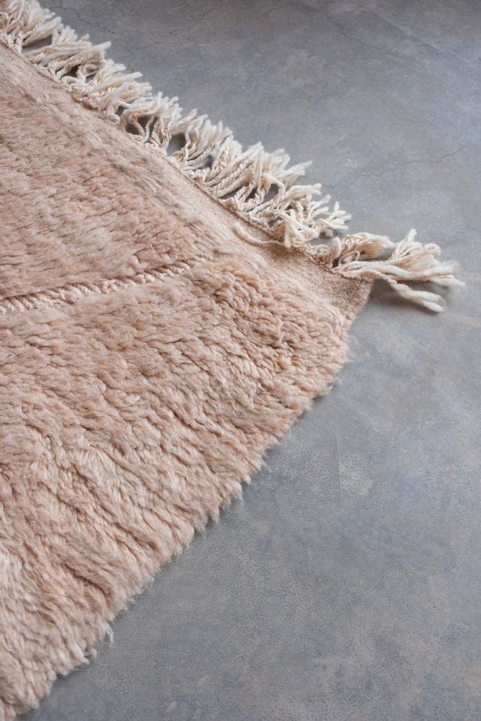 New handmade neutral colour moroccan rug contemporary design in Australia 