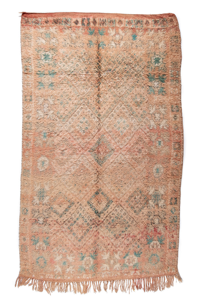 Moroccan Runner Rug - Handmade Rug with traditional moroccan patterns long lasting and durable