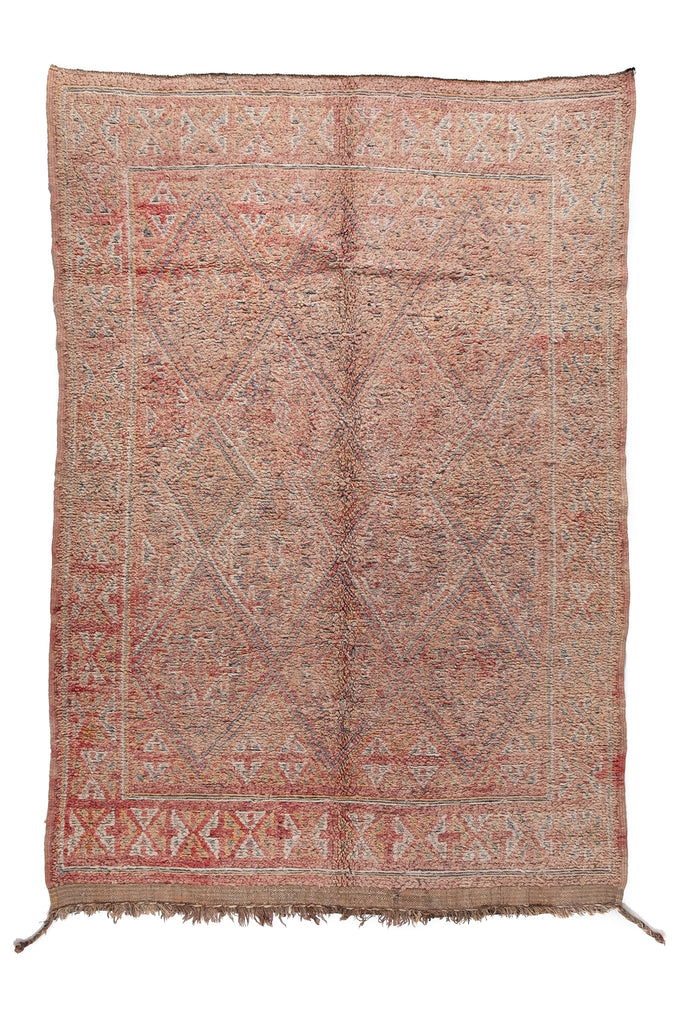 Vintage Moroccan Rug - Exquisite Berber Rug with Timeless Appeal and Detailed Craftsmanship.