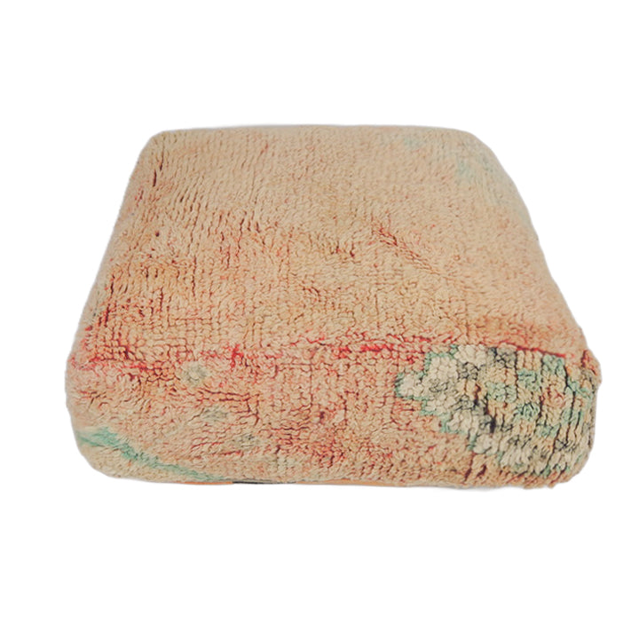 Sustainable recycled vintage moroccan floor cushion, pet bed 